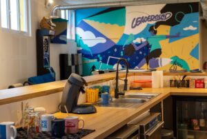 Campus vue de la cuisine