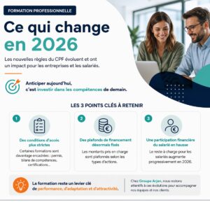 Formation professionnelle 2026 : les nouvelles règles du CPF à anticiper